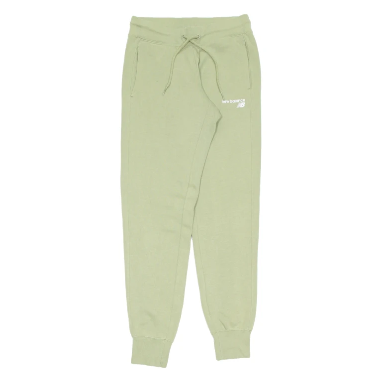 NEW BALANCE Womens Joggers Green Tapered XS W25 L30