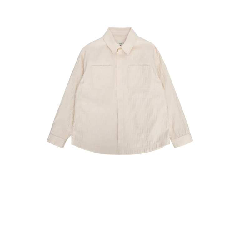 Fendi Kids Giacca Shell Giacche E Gilet