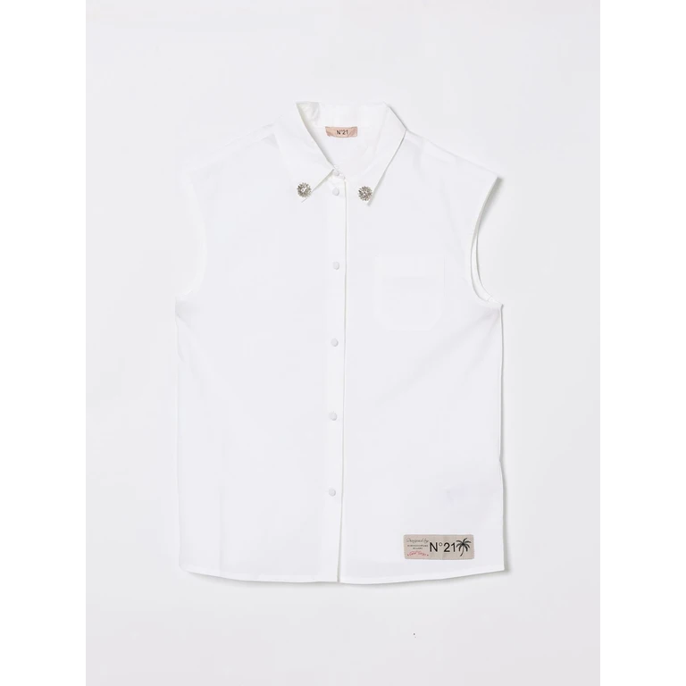 N° 21 Shirt Kids color White (N210AVN04170N100)