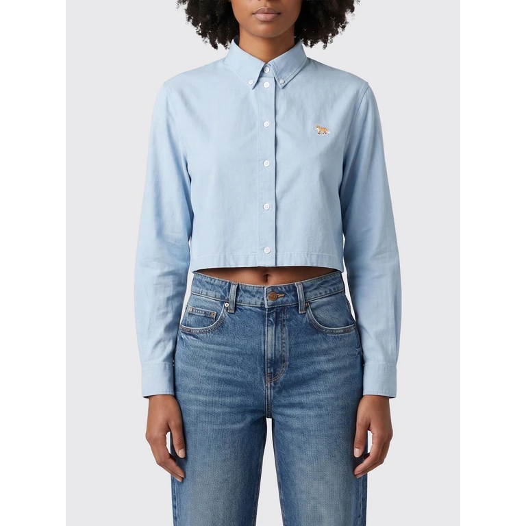 Shirt Woman color Blue (QW00402WC5006434)