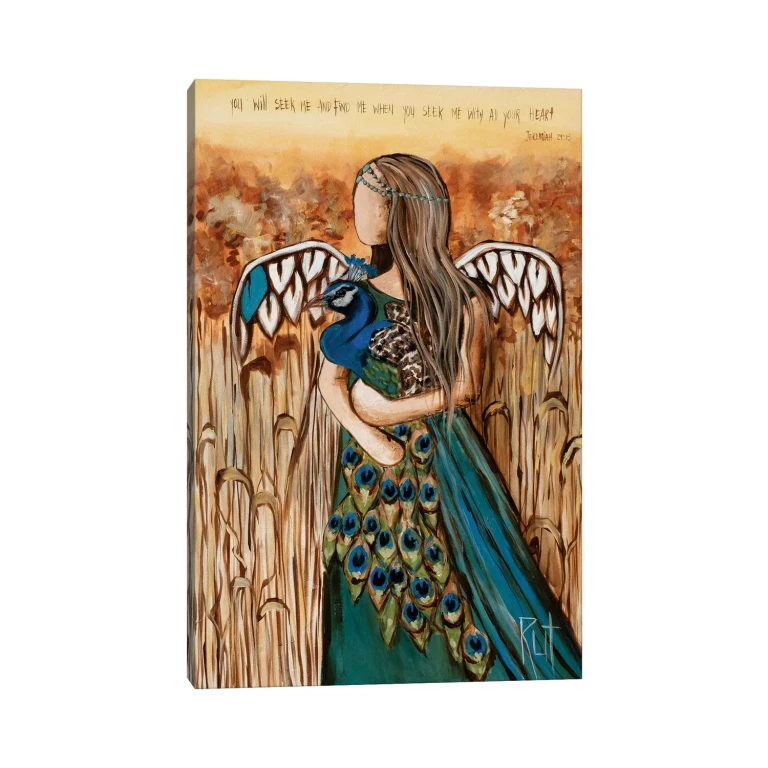 You Will Seek by Ruth's Angels - Canvas Gallery Wrap