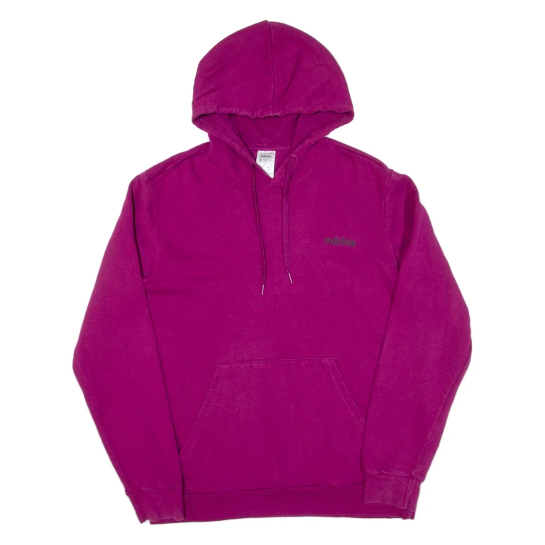 ADIDAS Womens Purple Hoodie XL