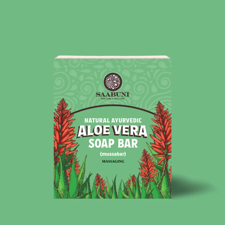 Aloe Vera Massaging Handmade Soap Bar