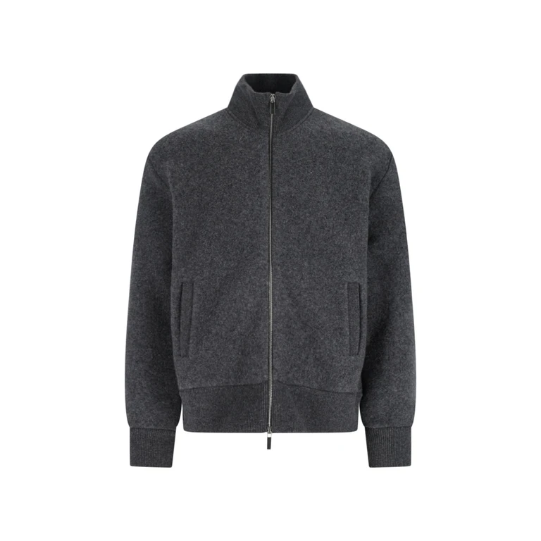 Jackets Grey Wool - Men