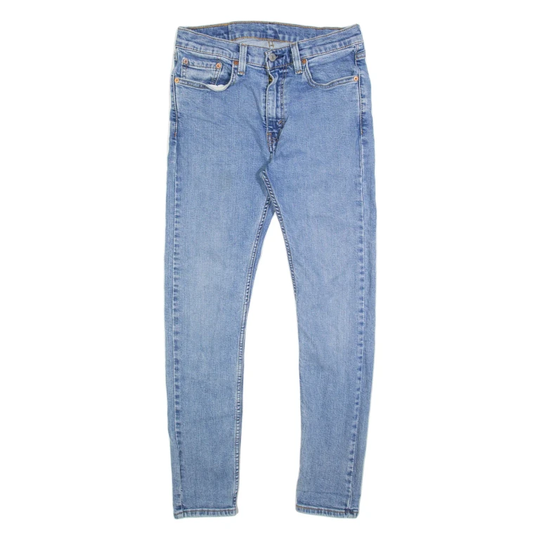 LEVI'S 519 Jeans Hi-ball Mens Blue Slim Skinny W29 L28