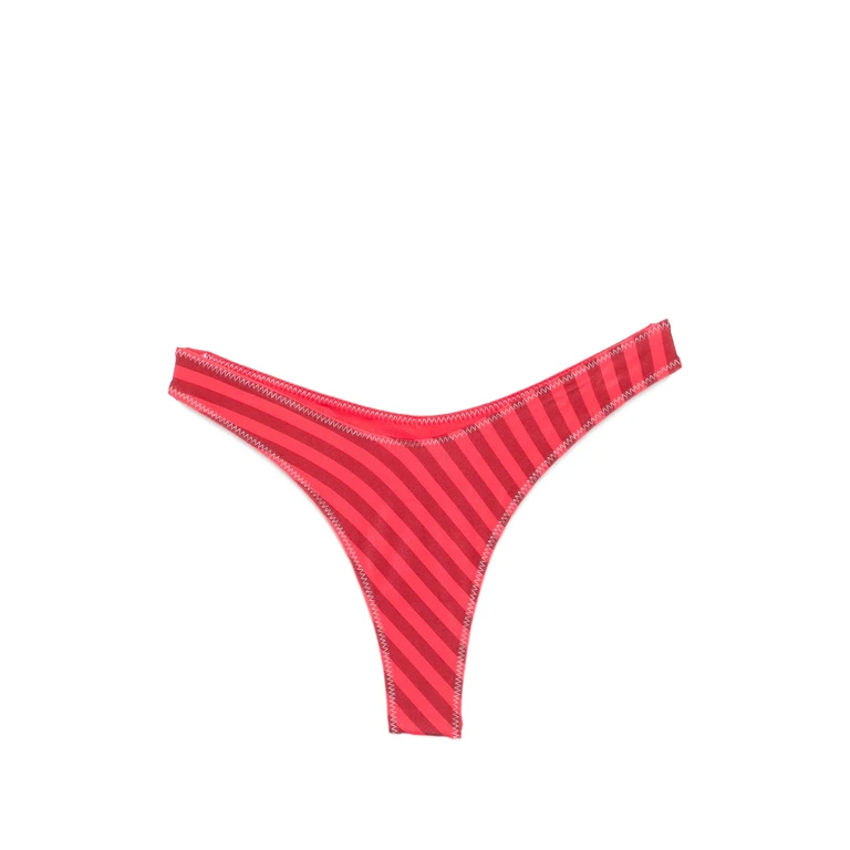 Frankies Bikinis Full Moon Polka-dot Bikini Bottoms