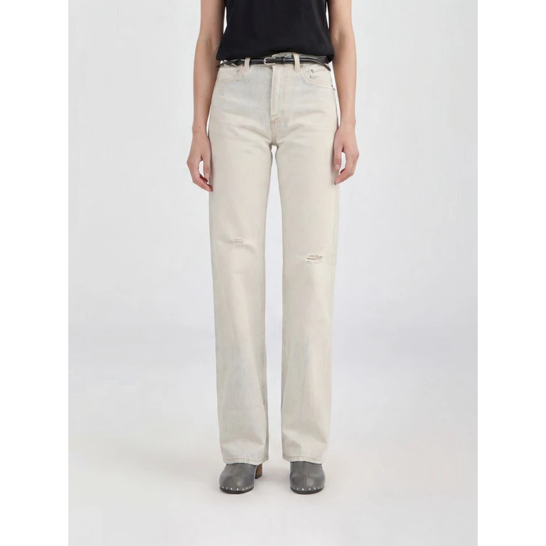 Mid-Rise Straight-Leg Jeans in Vintage Cotton Denim (W2265WDI)