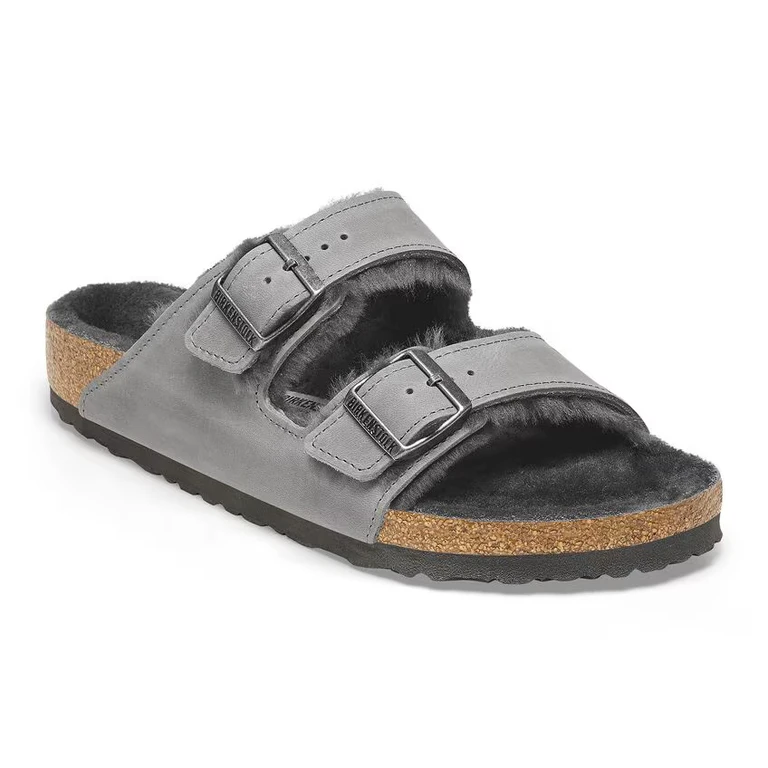 Arizona Shearling Oiled Leather Iron