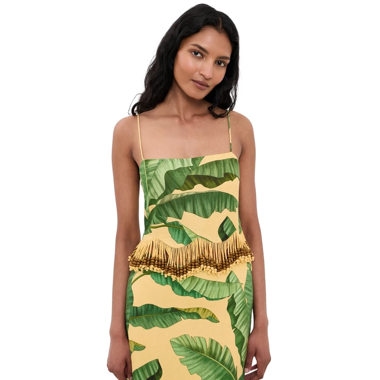 FARM Rio Banana Yellow Fruit Leaves Top Fruit Leaves Banana Yellow M