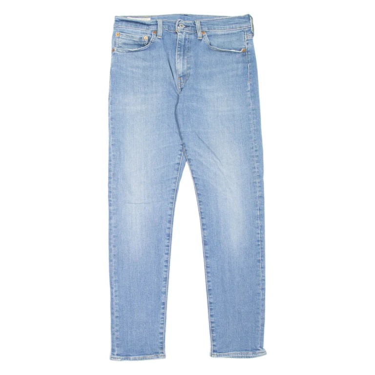 LEVI'S 512 BIG E Jeans Mens Blue Slim Tapered Stone Wash W31 L29