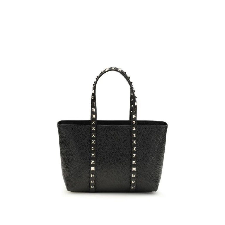 Valentino Garavani Black Calf Leather Bos Taurus Shoulder Bag - Women (VA8W2B0R05VSF0NOBB)
