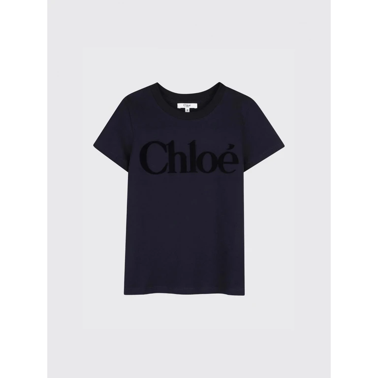 CHLOÉ T-Shirt Kids color Blue (C20652859)