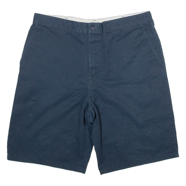 DICKIES Mens Workwear Shorts Blue L W36