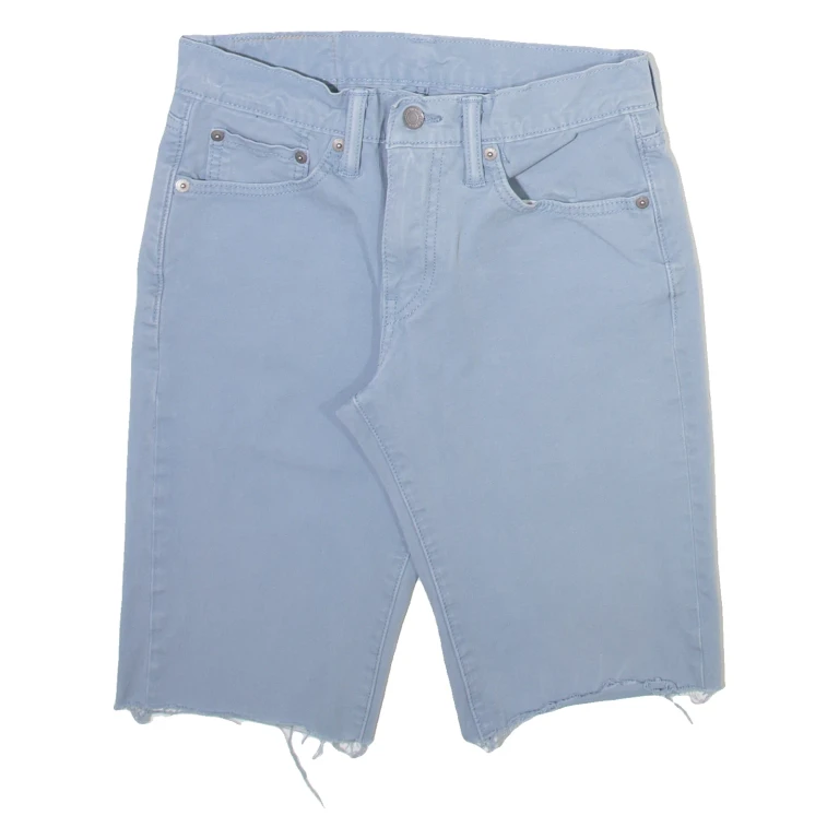 LEVI'S 511 Mens Casual Shorts Blue Slim S W28