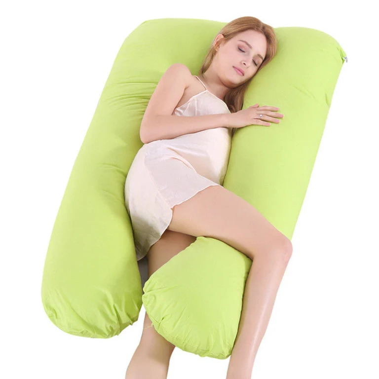 U-Shaped Maternity Pillow - Cooling Pregnancy Support Pillow