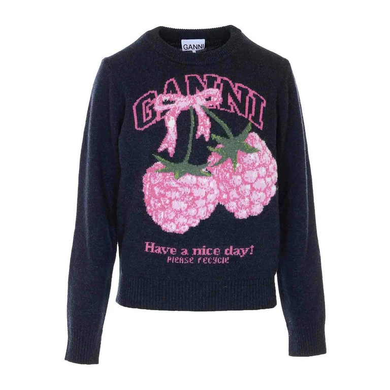 Raspberry detail Sweater
