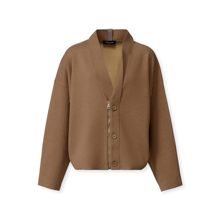 Fabiana Filippi Cardigan - Beige (MAD266F027L7861268)