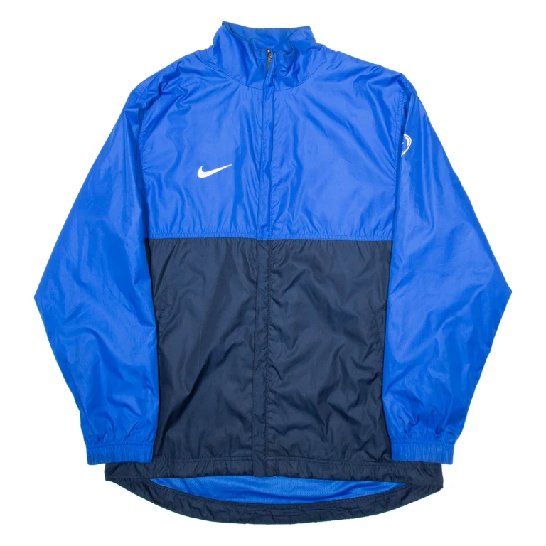 NIKE Mens Track Jacket Blue M