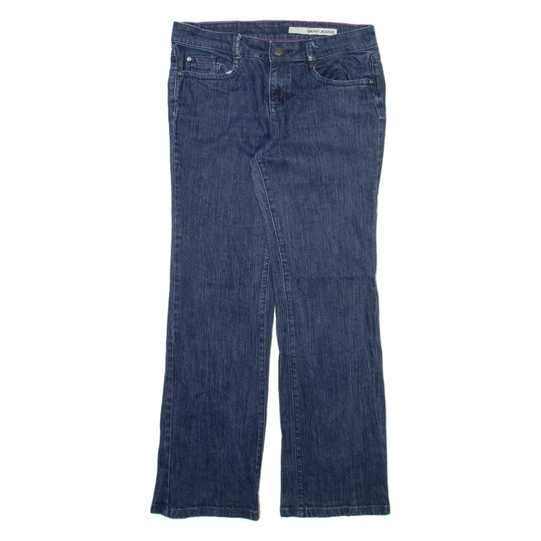 DKNY Womens Jeans Blue Regular Bootcut W31 L30