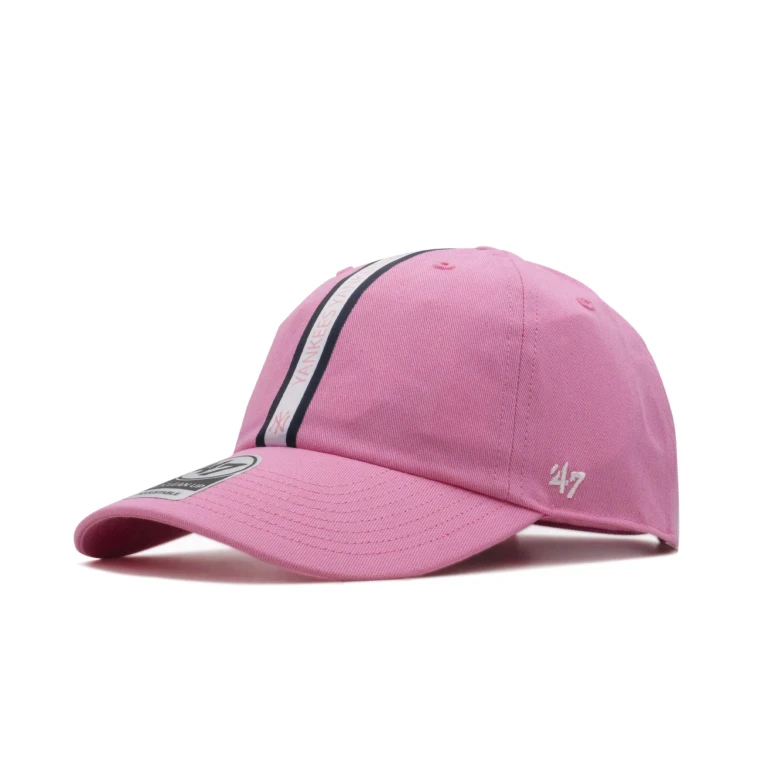 Men's Ny Yankees Triple Stripe Clean Up Strapback Cap