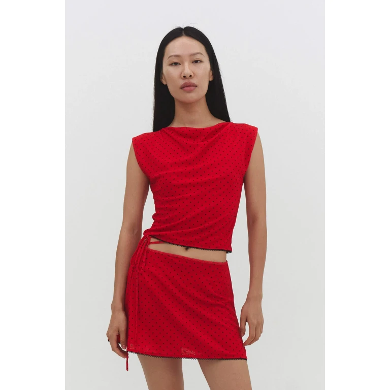 Emili Top in Red