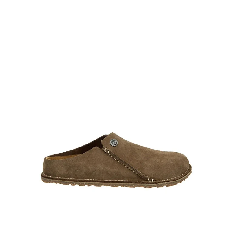 Unisex Zermatt Premium Suede Leather Gray Taupe