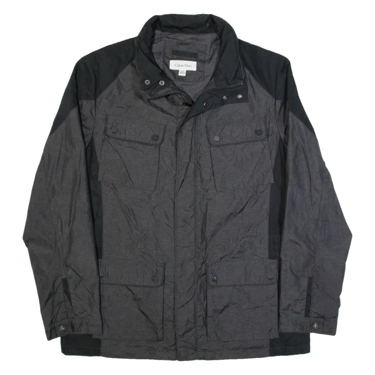 CALVIN KLEIN Mens Chore Jacket Black L