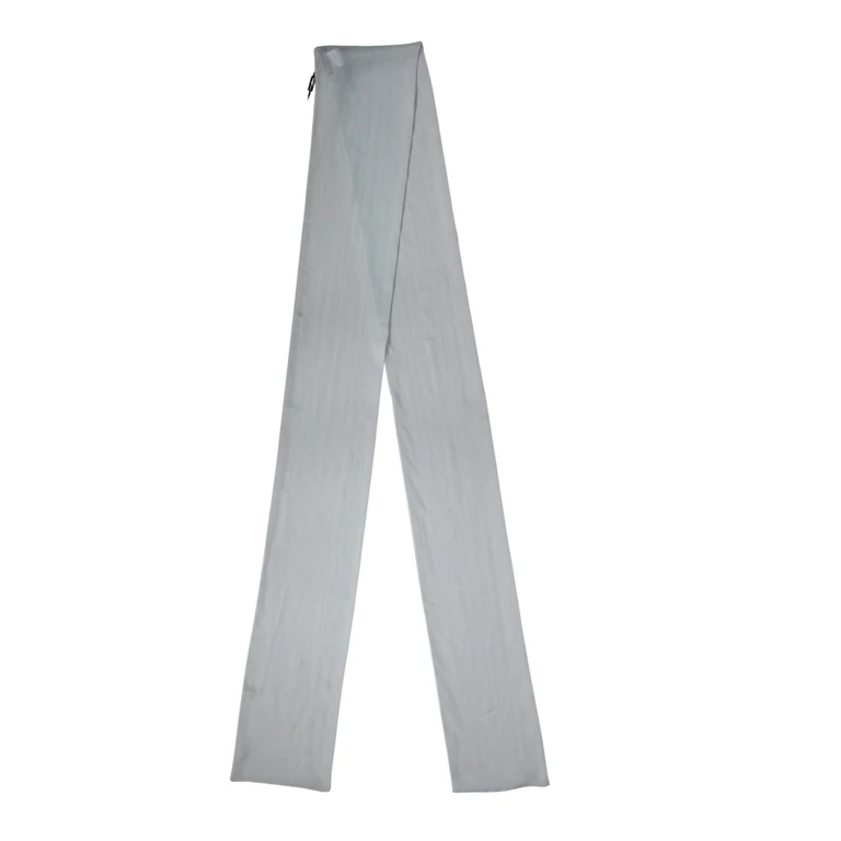 Dolce & Gabbana Light Blue Silk Sash Wrap Foulard 294.5cm X 19cm Scarf - Women