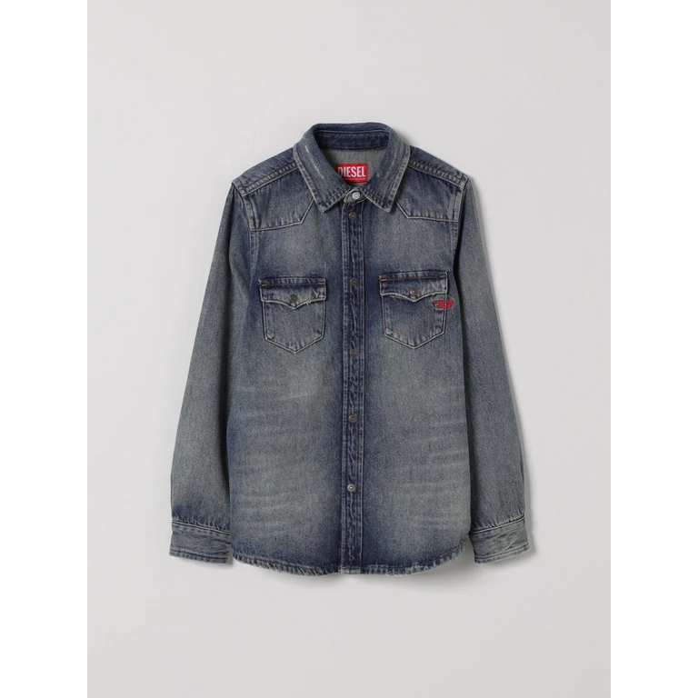 Shirt Kids color Denim (J00760KXBRHK01)