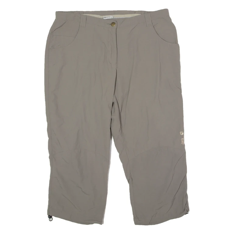 JACK WOLFSKIN Outdoor Womens Utility Shorts Grey L W34