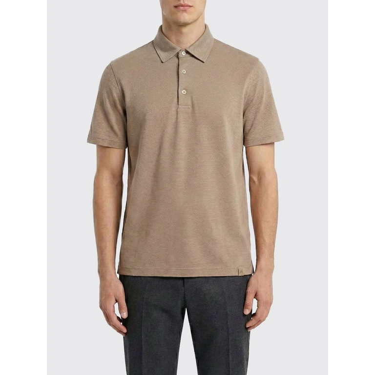 Polo Shirt Men color Beige (UJSZ0LPA6279995)