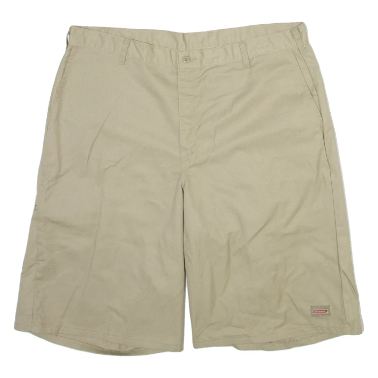DICKIES Mens Workwear Shorts Beige XL W40