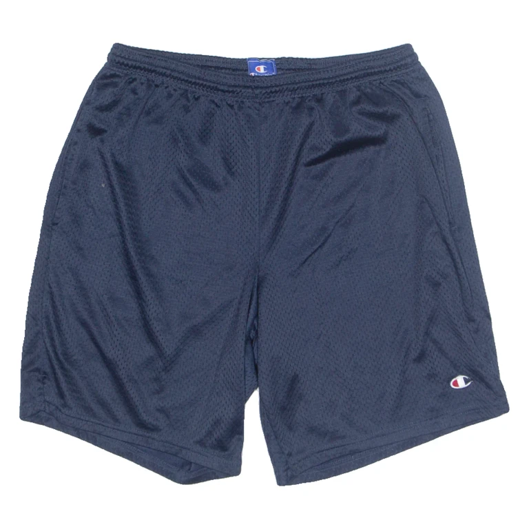 CHAMPION Mens Sports Shorts Blue Relaxed M W28