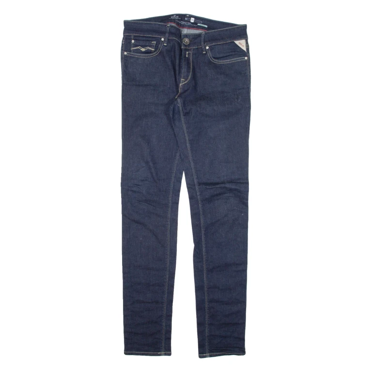 REPLAY Womens Jeans Blue Slim Skinny W29 L31
