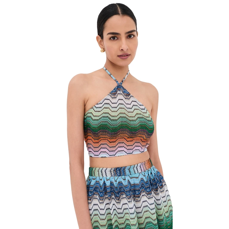 Missoni Halter Top Smsnq/Multi 38