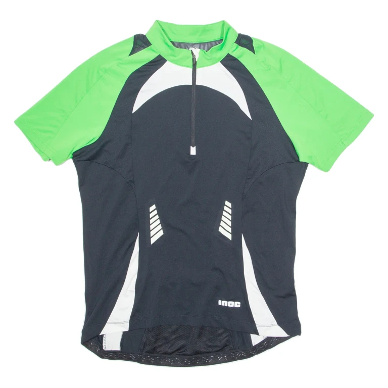 INOC Cycling Womens Jersey Black 1/4 Zip M