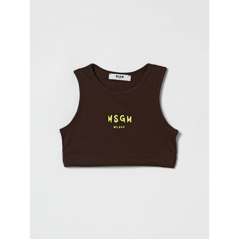 MSGM KIDS Top Kids color Brown (S6MSJGTO011943)