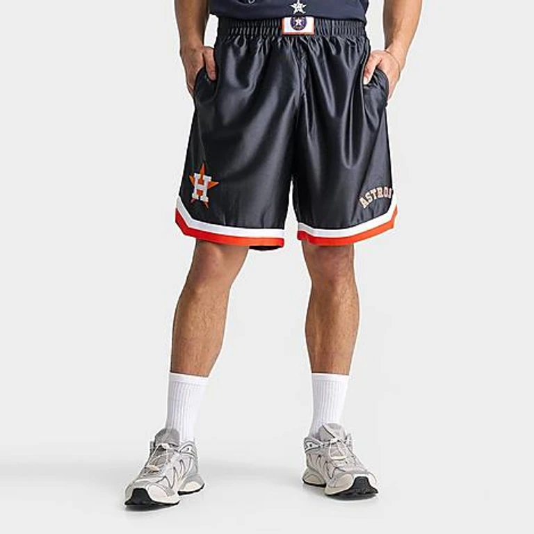 Men's Houston Astros MLB Retro Shorts in Navy Size: Small