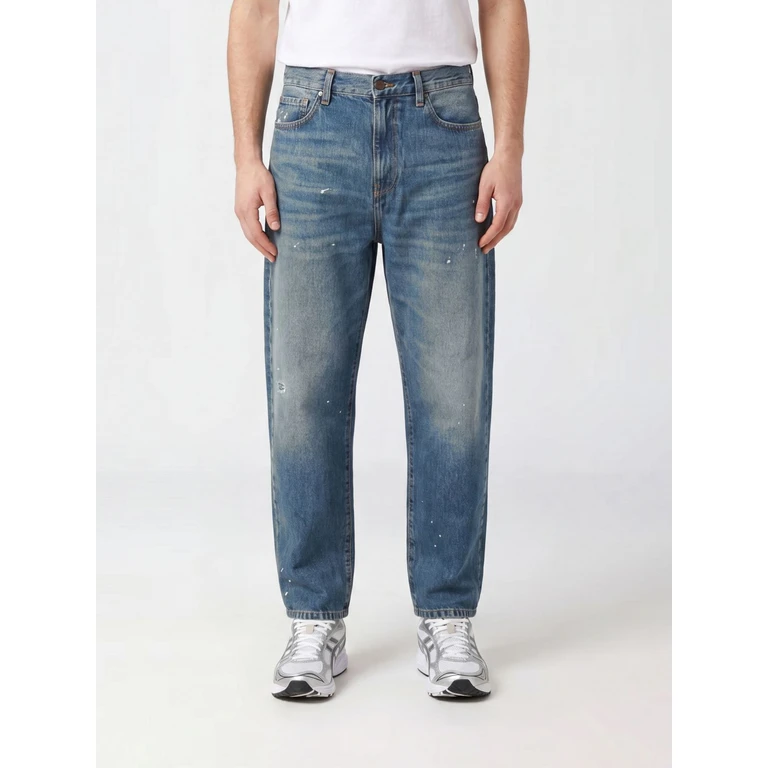 Landon Straight Leg Jeans in Cotton Denim (I03473301EJ)