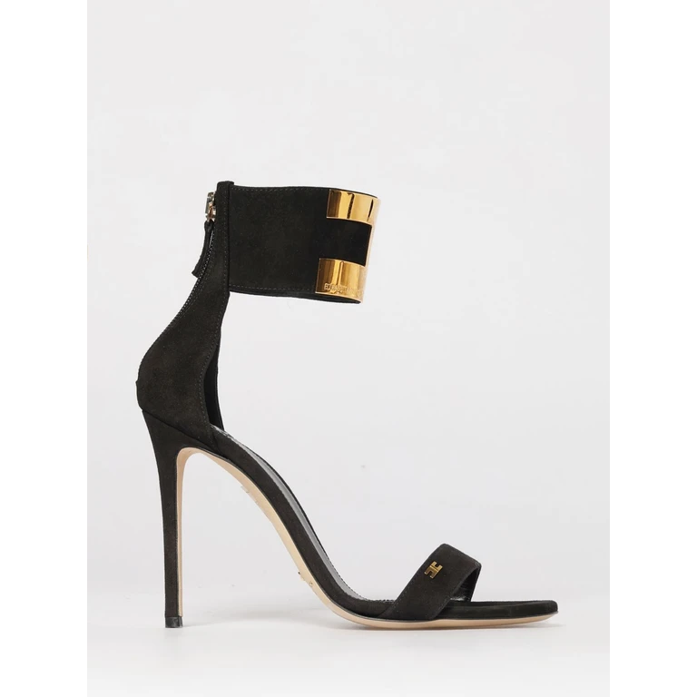 Heeled Sandal Woman color Black (SA91L62E2110)