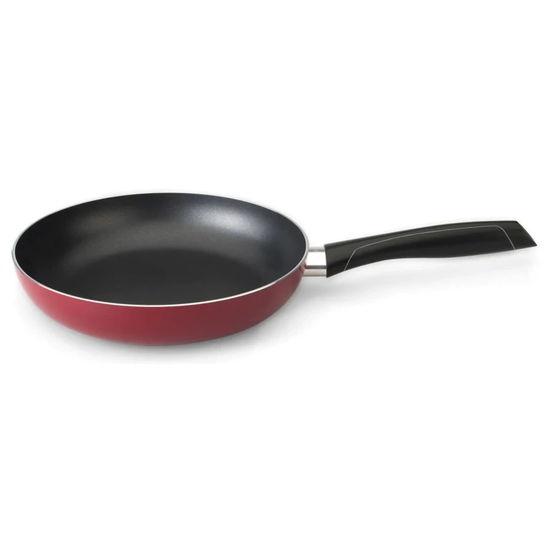 Geminis 9.5" Cast Aluminum Nonstick Fry Pan, Red
