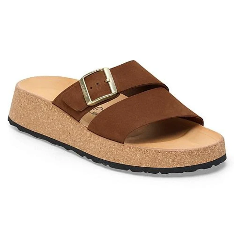 Tokio Exquisite Flatform Leather Clogs
