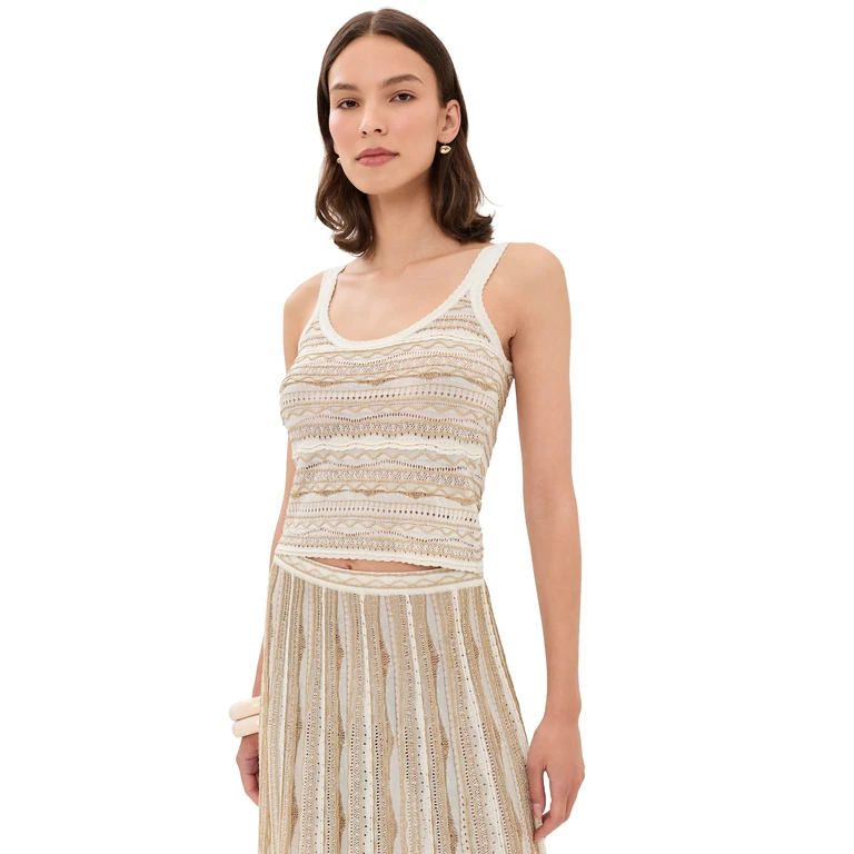 Ulla Johnson Clotilde Tank Top Conch XL