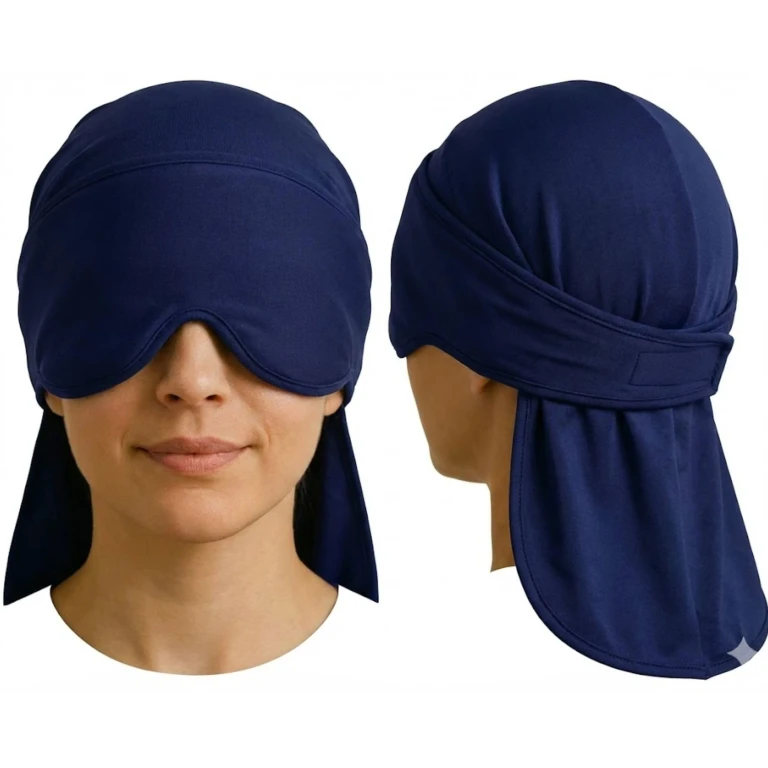 Sinus Cap - Headache Relief Cap for Cooling or Warming Comfort, Reusable Gel Design for Home Rest, Travel, or Daily Relaxation (Blue)