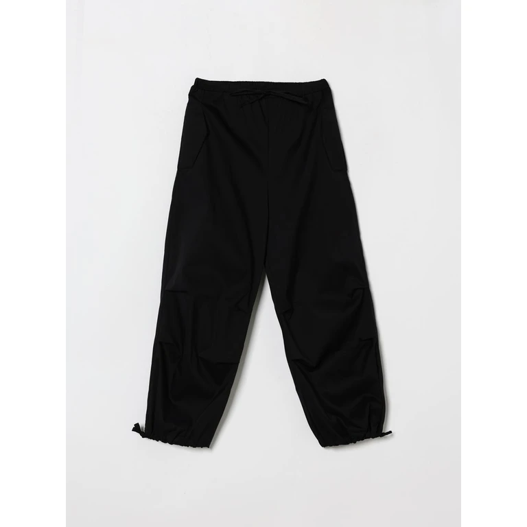 MSGM KIDS Pants Kids color Black (S6MSJGPA095110)