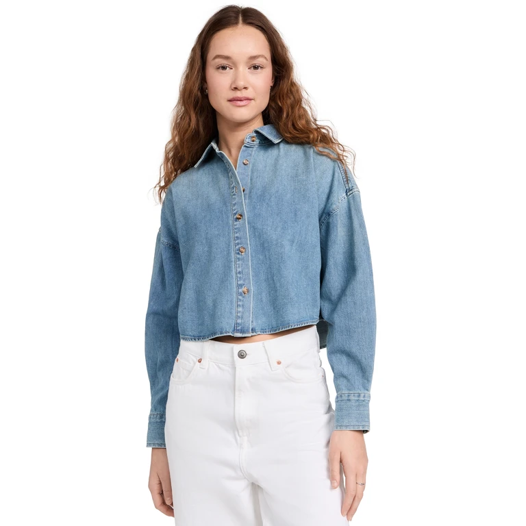 Favorite Daughter The Ex Boyfriend Crop Shirt Goa M