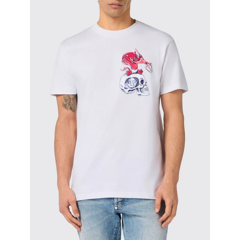 T-Shirt Men color White (SAFCMTK8637PJY002N01)