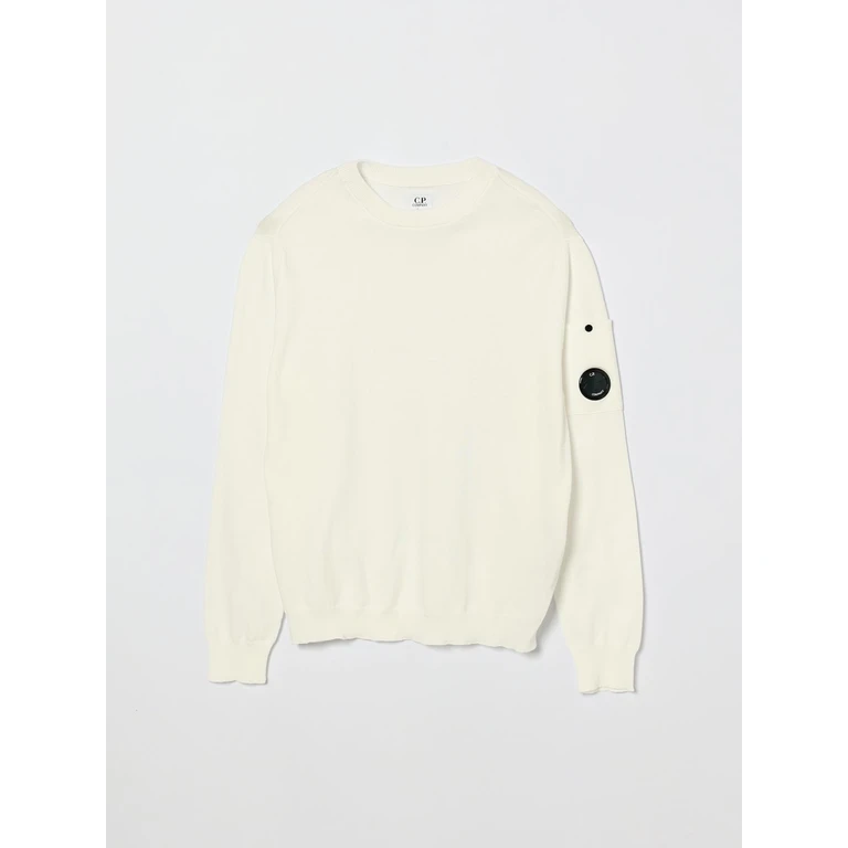 C. P. COMPANY Sweater Kids color White (CUW00OLHE8310135)