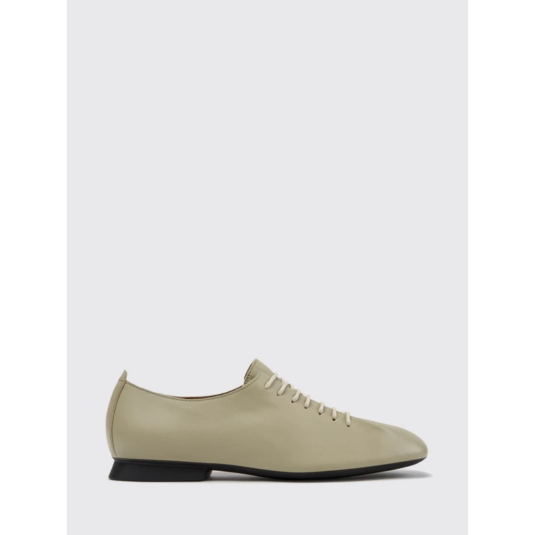 Casi Myra Smooth Leather Low-Heel Lace-Up Shoes with Round Toe (K201802-004CASIMYRA0)