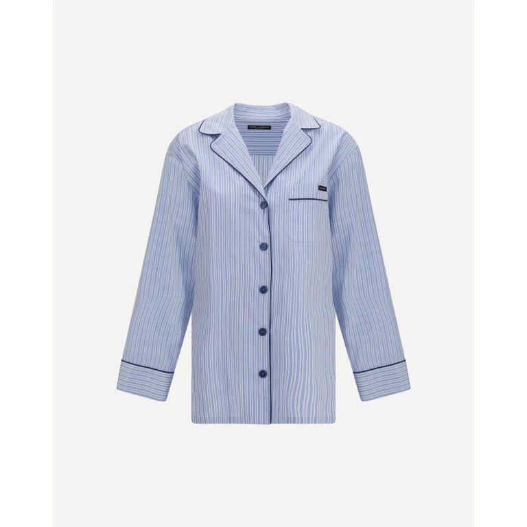 Embroidered cotton-blend Shirt Female 42